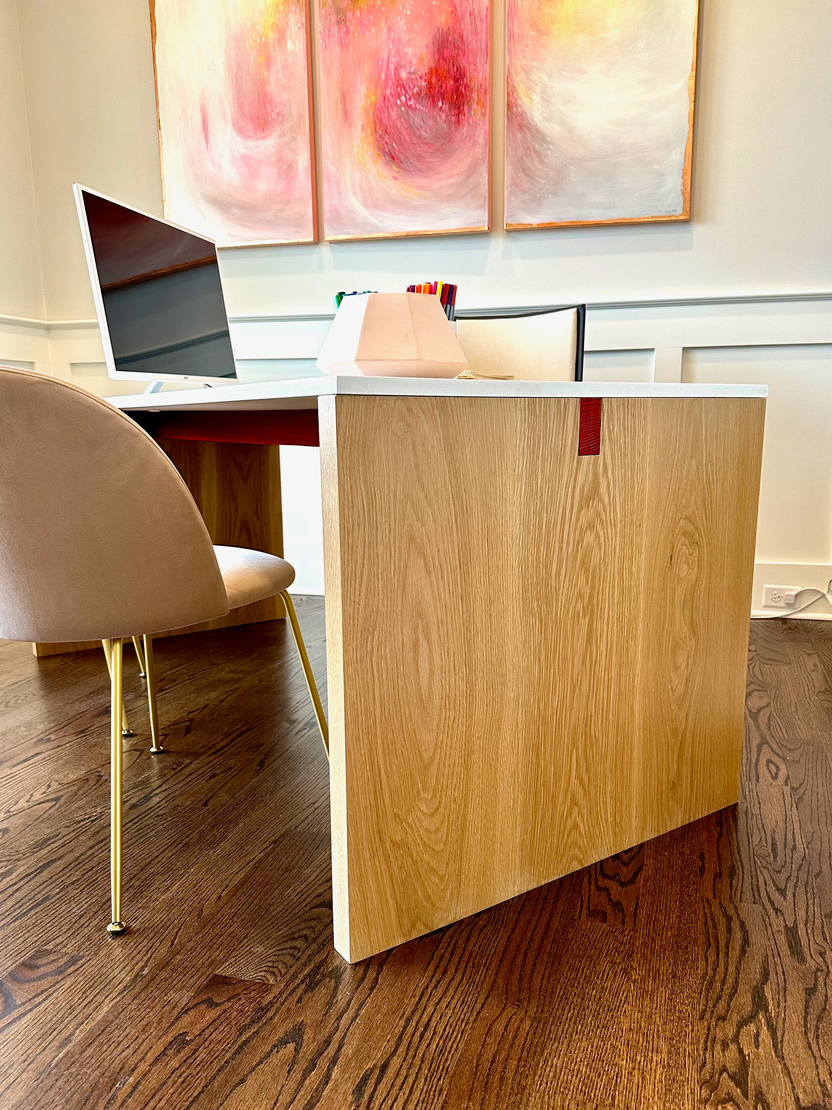 Planes and Beam Desk, view 5 of 8