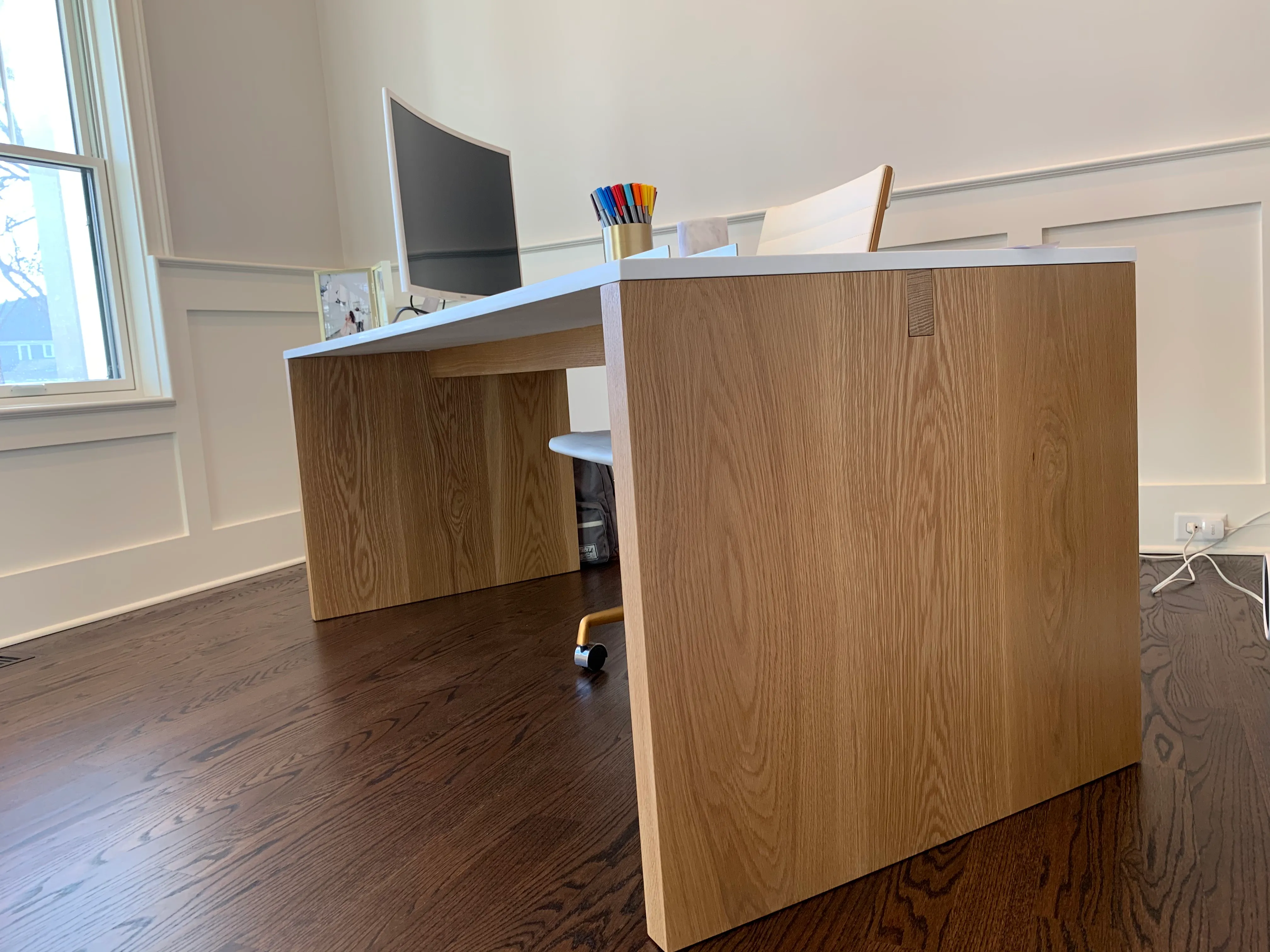 Planes and Beam Desk, view 3 of 8